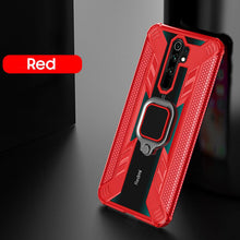 Load image into Gallery viewer, Warrior Style Magnetic Ring Kickstand Phone Cover For Redmi 9