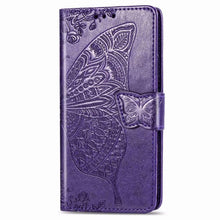 Load image into Gallery viewer, Luxury Embossed Butterfly Leather Wallet Flip Case For Samsung Galaxy S20 Ultra