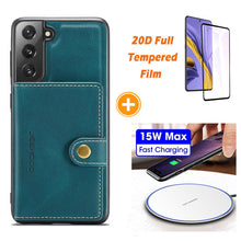 Load image into Gallery viewer, New Magnetic Wallet Phone Case For Samsung S21 FE 5G