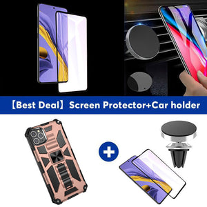 Luxury Armor Shockproof With Kickstand For iPhone 12 Pro