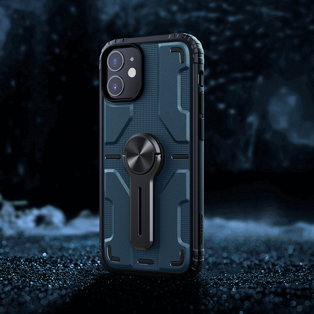 ン Radium Shield ン Nillkin Alloy Moving Bracket Case pour iPhone 12 mini