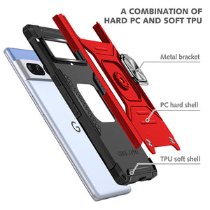Vehicle-mounted Shockproof Armor Phone Case  For Google Pixel 7 &Pixel 7Pro