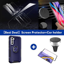 Load image into Gallery viewer, Robot Rotating Ring Bracket Phone Case For SAMSUNG Galaxy S22+ 5G