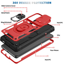 Load image into Gallery viewer, 3 In 1 Camera Protection Hard Case With Ring For Samsung S21Ultra 5G