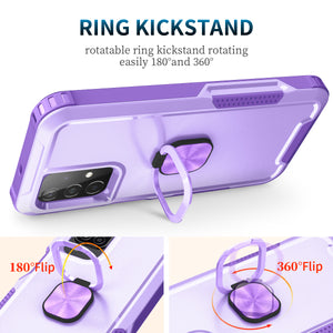 Robot Rotating Ring Bracket Phone Case For SAMSUNG Galaxy A32 5G