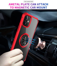 Load image into Gallery viewer, 2021 Ultra-thin Four-Corner Anti-Fall Magnetic Ring Case For iPhone 12 Mini