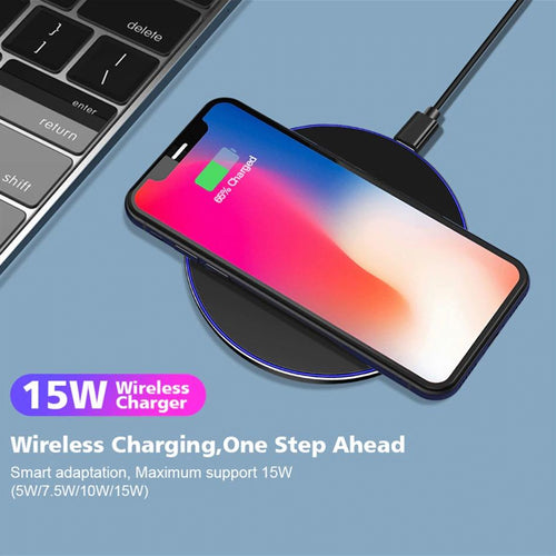 15W New Fast Phone Wireless Charger