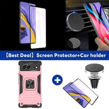 Load image into Gallery viewer, Vehicle-mounted Shockproof Armor Phone Case  For Google Pixel 6
