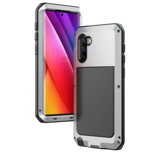 Tank Doom Armor Waterproof Metal Aluminum Phone Case For Samsung Note10