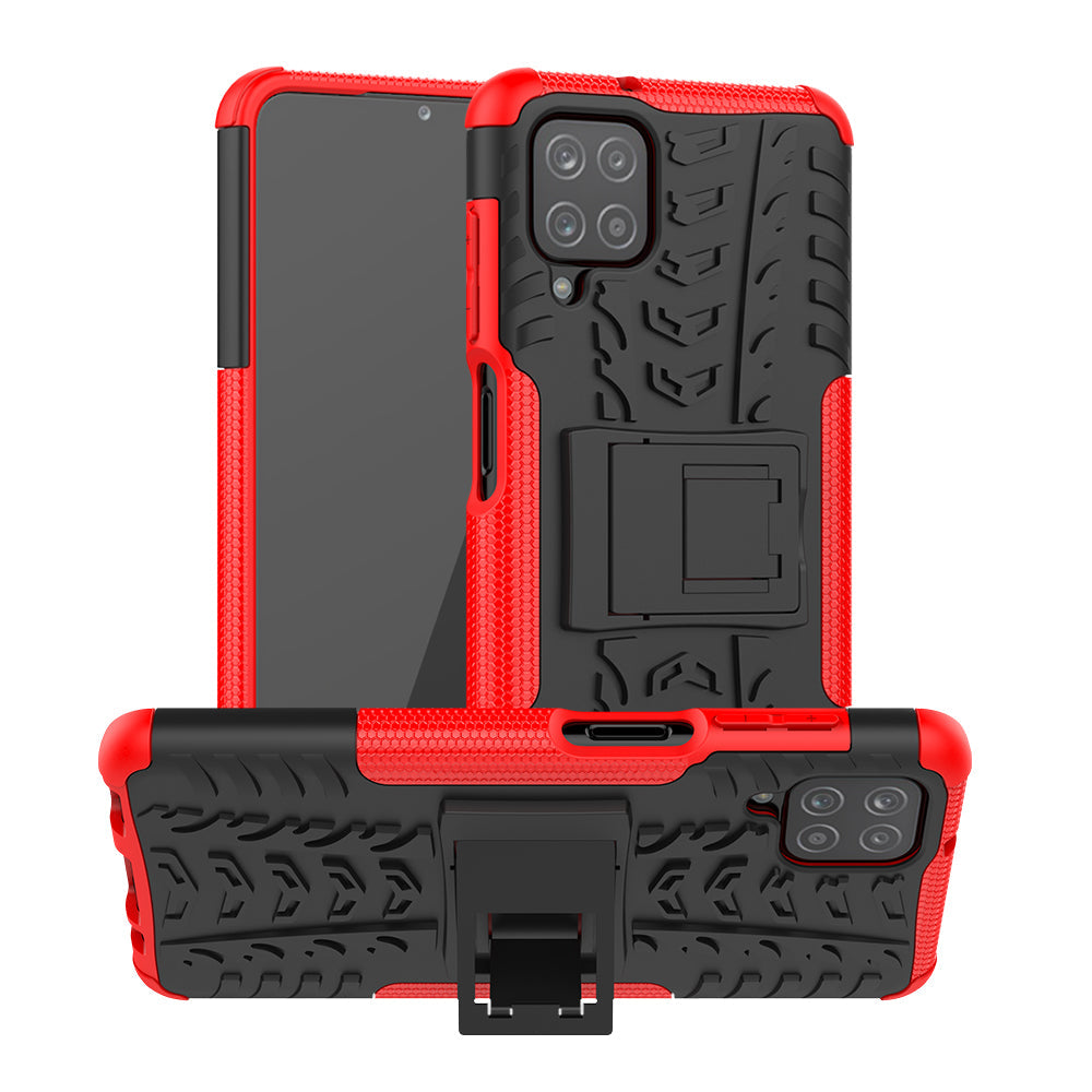 Rubber Hard Armor Cover Case For Samsung Galaxy A22 4G