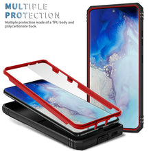 Load image into Gallery viewer, 3 In 1 Camera Protection Hard Case With Ring For Samsung S21Ultra 5G
