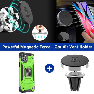 Vehicle-mounted fall-proof armor phone case  For iPhone 12ProMax