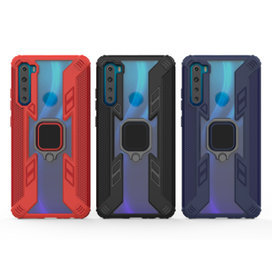 Warrior Style Magnetic Ring Kickstand Phone Cover For Redmi Note8