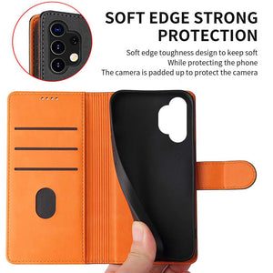 Two-Color Wallet Phone Case For Samsung A32