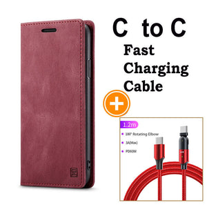 RFID Blocking Anti-theft Swipe Card Wallet Phone Case For SAMSUNG Galaxy S9plus
