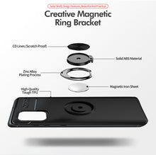 Charger l&#39;image dans la galerie, Porte-voiture Support Support Magnétique Étui Finger Ring TPU Étui pour la série Samsung S20