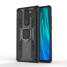 Load image into Gallery viewer, Warrior Style Magnetic Ring Kickstand Phone Cover For Redmi 9