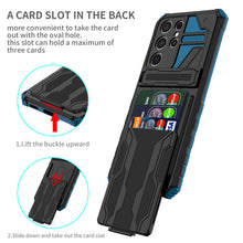 Load image into Gallery viewer, King Kong Armor Holder Card Slot Phone Case For SAMSUNG S21Ultra