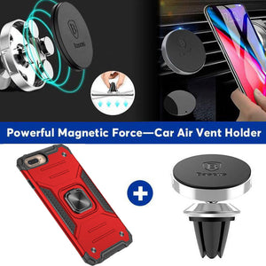 Vehicle-mounted fall-proof armor phone case  For iPhone 7 Plus