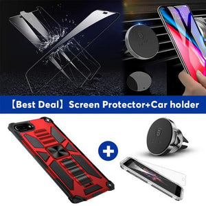 Luxury Armor Shockproof With Kickstand For iPhone 8 Plus