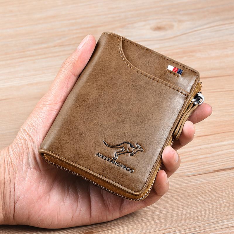RFID Protected Leather Wallets For Men