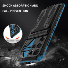 Load image into Gallery viewer, King Kong Armor Holder Card Slot Phone Case For SAMSUNG S21Ultra