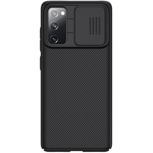 【Black Mirror】Luxury Slide Phone Lens Protection Case for Samsung S20 FE