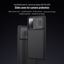 Charger l&#39;image dans la galerie, 【Miroir noir】 Étui de protection de lentille de diapositive de luxe pour Samsung S20 Fe