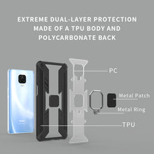 Charger l&#39;image dans la galerie, Bague magnétique de style guerrier Couverture téléphonique de kickstand pour REDMI NOTE 9 PRO Max