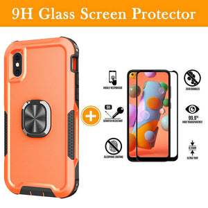 Robot Rotating Ring Bracket Phone Case For iPhone X/XS