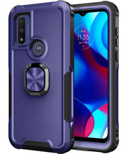 Load image into Gallery viewer, Robot Rotating Ring Bracket Phone Case For MOTO G PURE