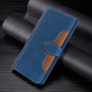 Confortable Flip Wallet téléphone cas pour Samsung Galaxy S21/S21Plus/S21Ultra