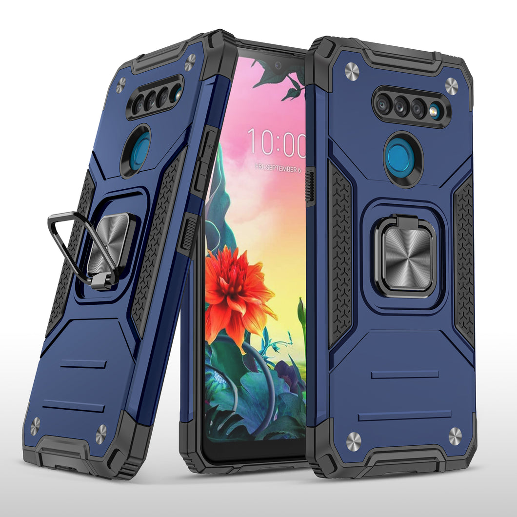 2022 Vehicle-mounted Shockproof Armor Phone Case  For LG K50S
