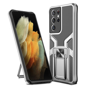 General's Armor Magenic Ring Bracket Phone Case For SAMSUNG Galaxy S21ULTRA 5G