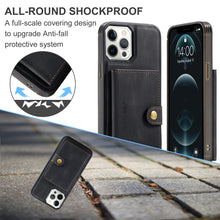 Load image into Gallery viewer, New Magnetic Wallet Phone Case For iPhone
