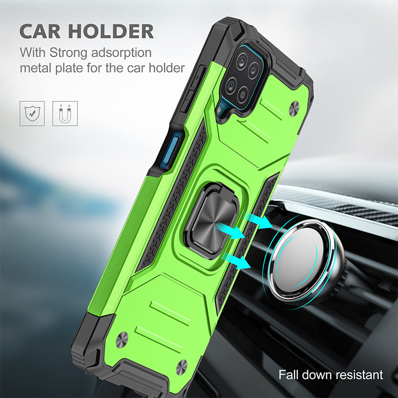 Vehicle-mounted Shockproof Armor Phone Case  For SAMSUNG A12