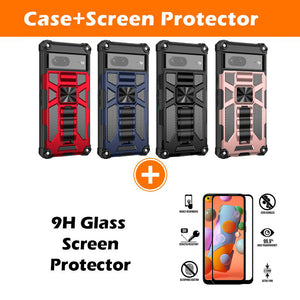 ALL New Luxury Armor Shockproof With Kickstand For Google Pixel 7