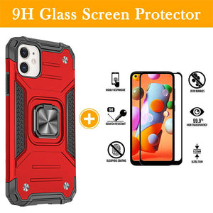 Vehicle-mounted fall-proof armor phone case  For iPhone 11