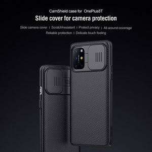 【Black Mirror】Luxury Slide Lens Protection Case for Oneplus 8T