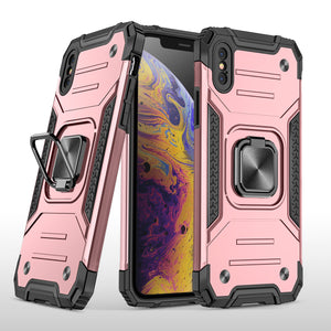 2022 Vehicle-mounted Shockproof Armor Phone Case  For iPhone X
