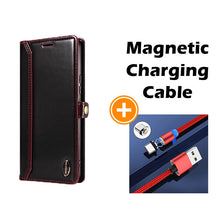 Load image into Gallery viewer, Anti-theft Brush Wallet Flip Phone Case For Samsung Galaxy Note 10plus