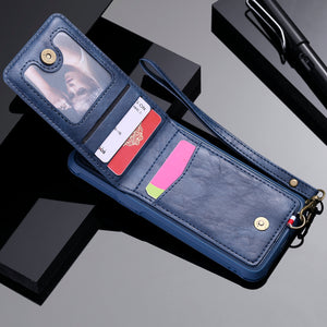 Rear Cover Type Protective Card Holster Phone Case For SAMSUNG Galaxy S8
