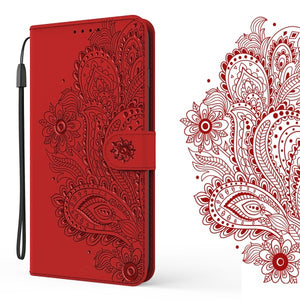Peacock Embossed Imitation Leather Wallet Phone Case For Google Pixel 3A