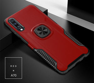 Classic 3 in 1 Magnetic Finger Ring Phone Case  For XiaoMi 9/9Lite