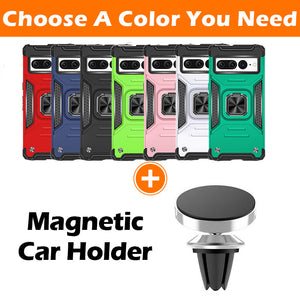 Vehicle-mounted Shockproof Armor Phone Case  For Google Pixel 7 &Pixel 7Pro