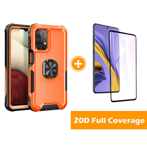 Robot Rotating Ring Bracket Phone Case For SAMSUNG Galaxy A32 5G