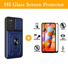 Load image into Gallery viewer, 【For SAMSUNG A02S】Multifunctional Card Holder Ring Bracket Goggles Phone Case