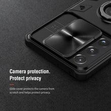 Load image into Gallery viewer, 【Black rhino】Luxury Sliding Lens Protection ring holder case for Samsung S21ULTRA 5G