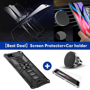 Luxury Armor Shockproof With Kickstand For iPhone 8 Plus