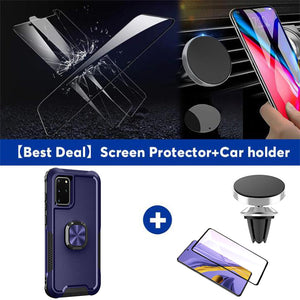 Robot Rotating Ring Bracket Phone Case For SAMSUNG Galaxy S20+